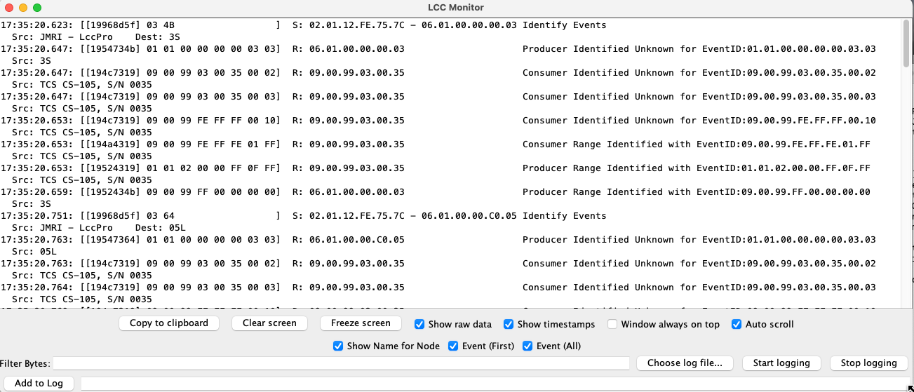 Traffic Monitor Window